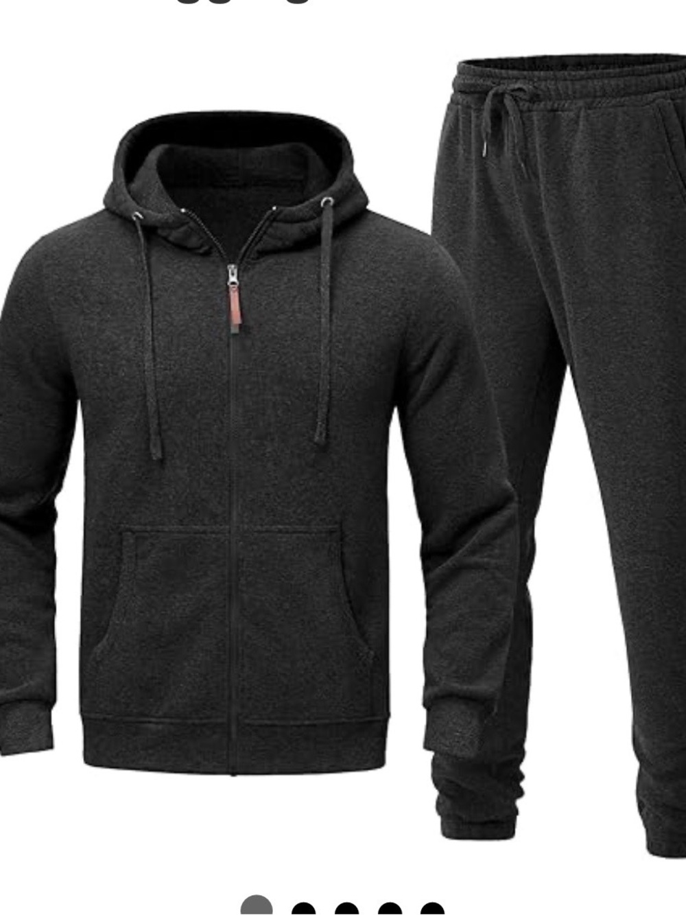 Riskrole Men's Hooded Tracksuit
2 Pieces Set Zip up Fleece